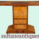 MASTERPIECE Art Deco style marquetry console