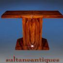 Rosewood bookmatched top quality Art Deco style console