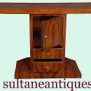 Rosewood bookmatched top quality Art Deco style console