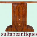 Rosewood bookmatched top quality Art Deco style console