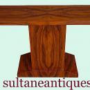 Rosewood bookmatched top quality Art Deco style console