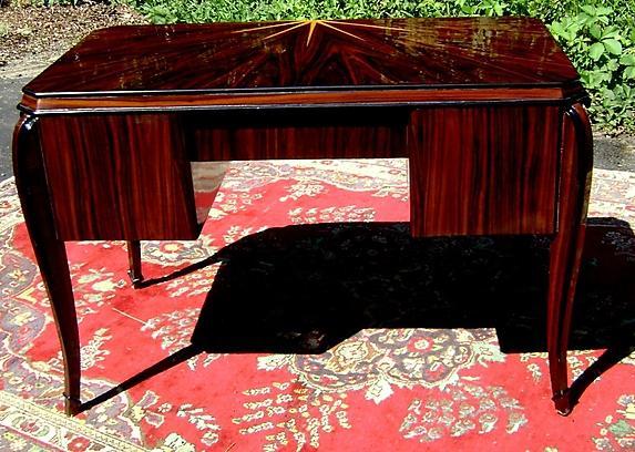 Classic forms open book Art Deco Style Desk