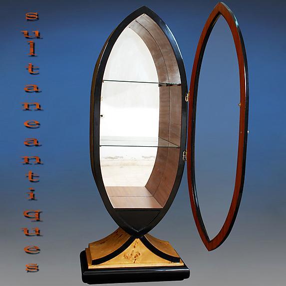 PUREST Art Deco forms inspired Rosewood high cabinet