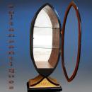 PUREST Art Deco forms inspired Rosewood high cabinet