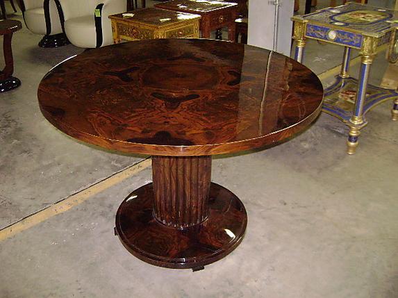 TOP QUALITY! Walnut Biedermeier style center table