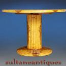 Great Biedermeier OLIVE 48 inches round center table