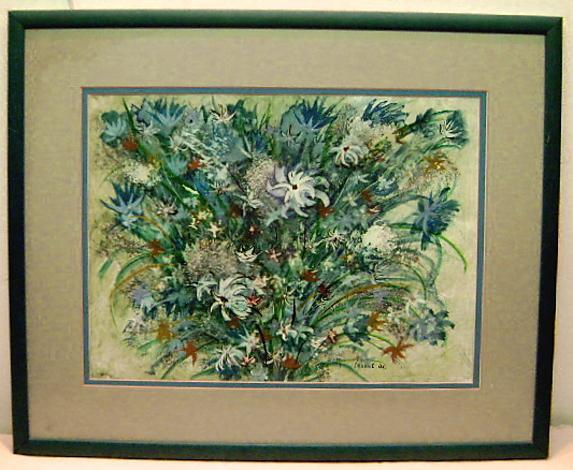 WATERCOLOR Signed Harout Painting number 20!
