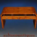 Fantastic Cherry wood Art Deco style coffee table