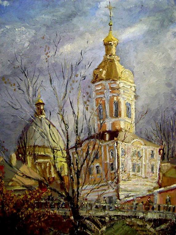 church of St Alexander St Petersburg by Igor Moisseiev