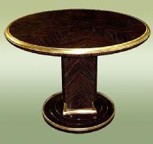 Makassar Ebony Ruhlman inspired Large Art Deco Table