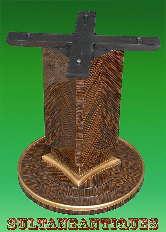 Makassar Ebony Ruhlman inspired Large Art Deco Table