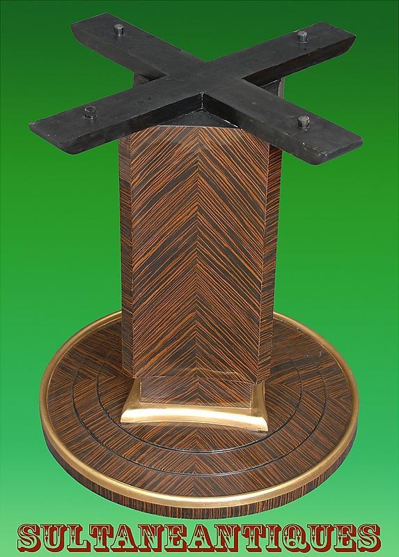 Makassar Ebony Ruhlman inspired Large Art Deco Table