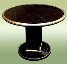Makassar Ebony Ruhlman inspired Large Art Deco Table