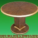 Makassar Ebony Ruhlman inspired Large Art Deco Table