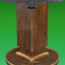 Makassar Ebony Ruhlman inspired Large Art Deco Table