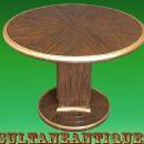 Makassar Ebony Ruhlman inspired Large Art Deco Table