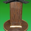 Makassar Ebony Ruhlman inspired Large Art Deco Table