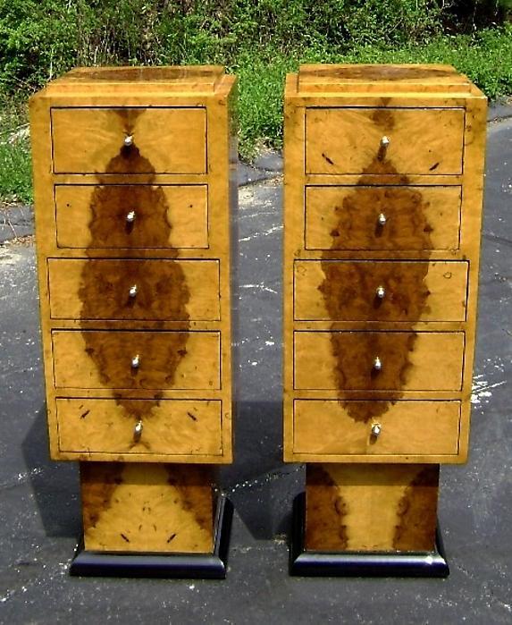 TOP Quality High commodes / stands Art Deco inspired
