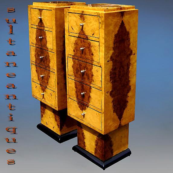 TOP Quality High commodes / stands Art Deco inspired