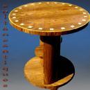 Walnut Elegant Art Deco style large side Table