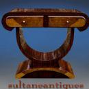 Rosewood Console In art Deco Forms.