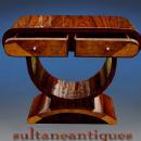 Rosewood Console In art Deco Forms.