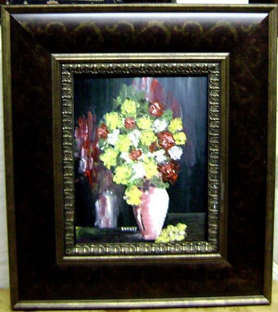 Bouquet in Pink Vase By Soussy