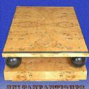 MONUMENTAL (60 inches) Elm Art Deco Coffee table