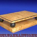 MONUMENTAL (60 inches) Elm Art Deco Coffee table