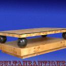MONUMENTAL (60 inches) Elm Art Deco Coffee table