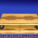 MONUMENTAL (60 inches) Olive Art Deco Coffee table