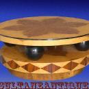 Art Deco Style Large Coffee Table Olive wood