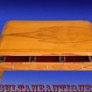 Large Cherry wood Art Deco coffee table