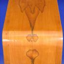 Large Cherry wood Art Deco coffee table
