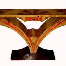 Art Deco style exotic woods console