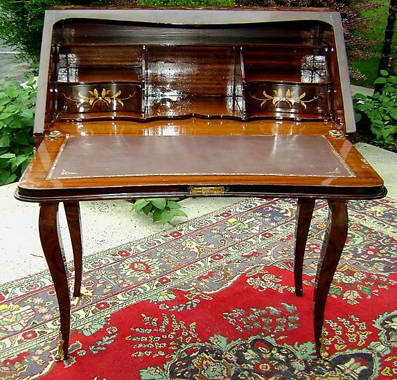 Russian Empire Style drop leaf Desk
