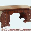 MONUMENTAL! shaped Art Deco inspired superb Desk