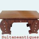 MONUMENTAL! shaped Art Deco inspired superb Desk
