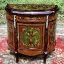 Unusual Florentine Italian Style Marquetry Sideboard