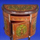 Unusual Florentine Italian Style Marquetry Sideboard