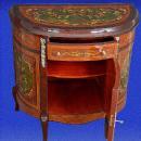 Unusual Florentine Italian Style Marquetry Sideboard