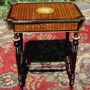 Large Louis XVI Marquetry ornate sofa table