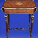 Large Louis XVI Marquetry ornate sofa table