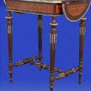 Large Louis XVI Marquetry ornate sofa table