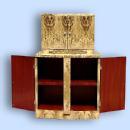 High Bar Art Deco style in exotic olive wood
