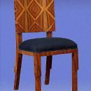 Set 8 Art Deco Chairs in shaped Rosewood