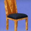 Set of 8 Art Deco style two toned Chairs