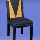 Set of 8 Art Deco style two toned Chairs