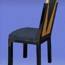 Set of 8 Art Deco style two toned Chairs