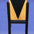 Set of 8 Art Deco style two toned Chairs